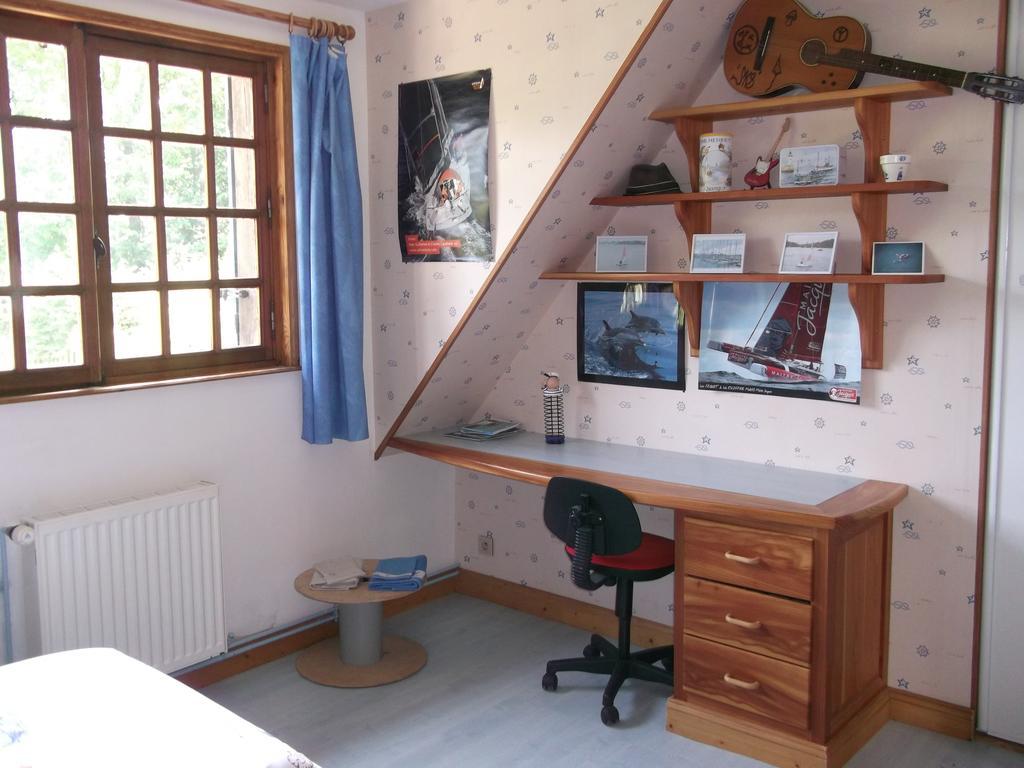 Chez Catherine - Chaumiere Normande Theuville-aux-Maillots ภายนอก รูปภาพ