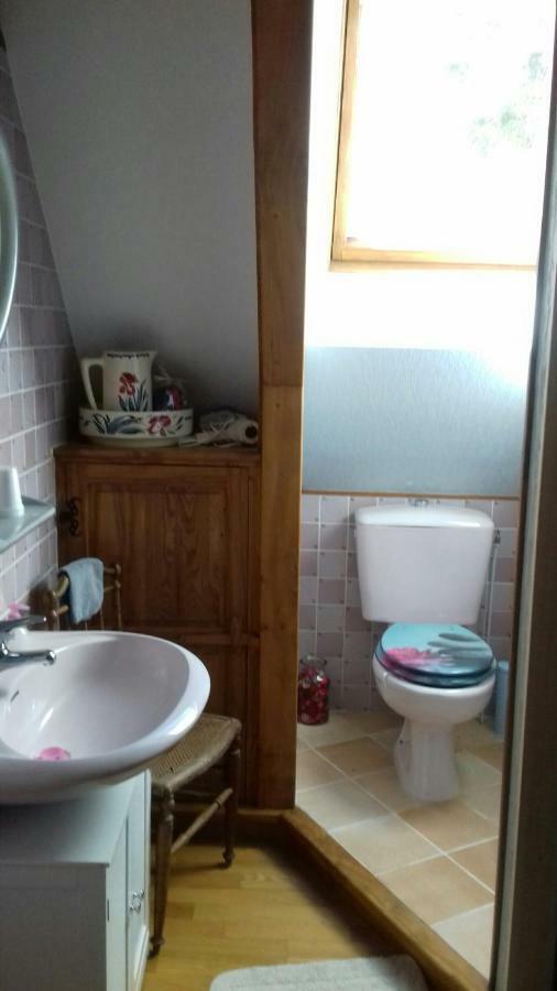 Chez Catherine - Chaumiere Normande Theuville-aux-Maillots ภายนอก รูปภาพ